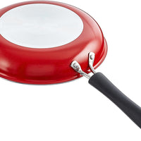 Cuisinart - 11 PC Advantage Red Non-Stick Aluminum Cookware Set - 55-11RC