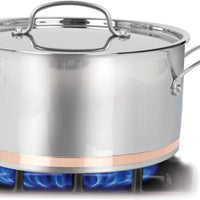 Cuisinart - 11 PC Stainless Steel Copper Band Cookware Set - 89FB-11FBC