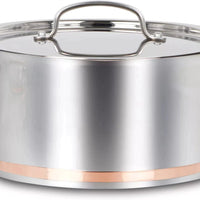 Cuisinart - 11 PC Stainless Steel Copper Band Cookware Set - 89FB-11FBC