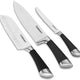Cuisinart - 11 PC Acrylic Knife Block Set Black - C77SS-11BKC