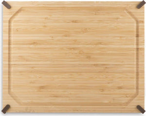 Cuisinart - 11" x 14" Non-Slip Rectangular Bamboo Cutting Board - CBB-1114BC