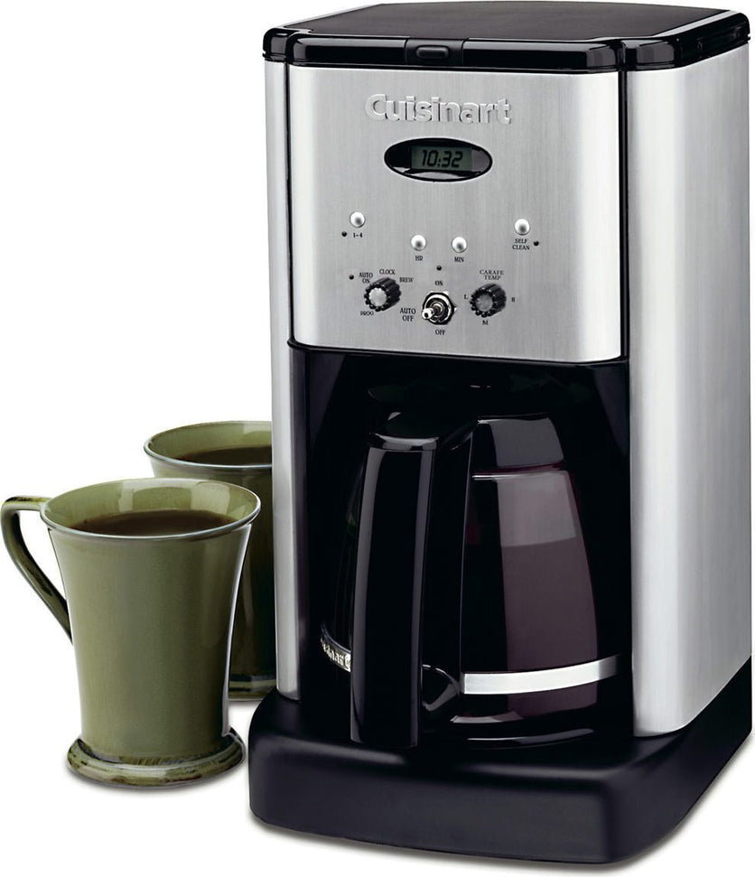 Cuisinart - 12-Cup Brushed Stainless Brew Central Programmable Coffee Maker - DCC-1200C