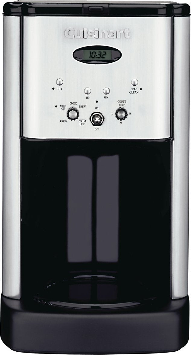 Cuisinart - 12-Cup Brushed Stainless Brew Central Programmable Coffee Maker - DCC-1200C - DISCONTINUED