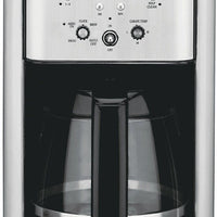 Cuisinart - 12-Cup Brushed Stainless Brew Central Programmable Coffee Maker - DCC-1200C - DISCONTINUED