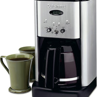 Cuisinart - 12-Cup Brushed Stainless Brew Central Programmable Coffee Maker - DCC-1200C - DISCONTINUED