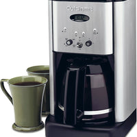 Cuisinart - 12-Cup Brushed Stainless Brew Central Programmable Coffee Maker - DCC-1200C