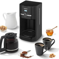 Cuisinart - 12-Cup Classic Programmable Coffee Maker - DCC-1120BKC