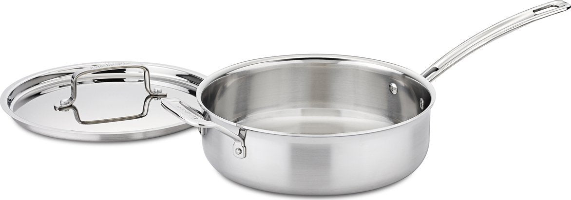 Cuisinart - 12 PC Multiclad Pro Stainless Cookware Set - MCP-12NCC