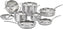 Cuisinart - 12 PC Multiclad Pro Stainless Cookware Set - MCP-12NCC