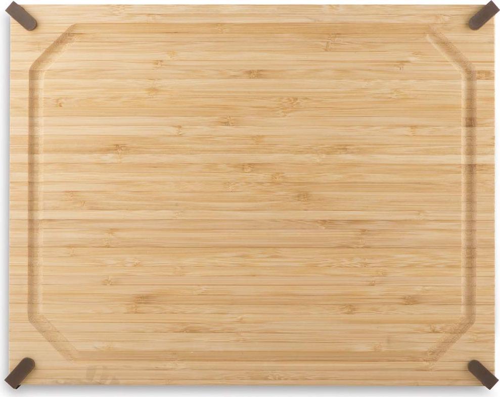 Cuisinart - 12" x 18" Non-Slip Rectangular Bamboo Cutting Board - CBB-1218BC