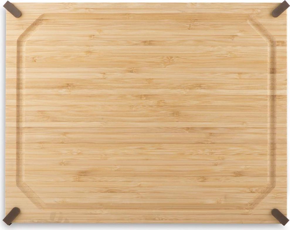 Cuisinart - 14" x 20" Non-Slip Rectangular Bamboo Cutting Board - CBB-1420BC