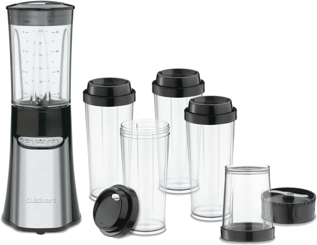 Cuisinart - 15 PC Compact Portable Blending/Chopping System - CPB-300C
