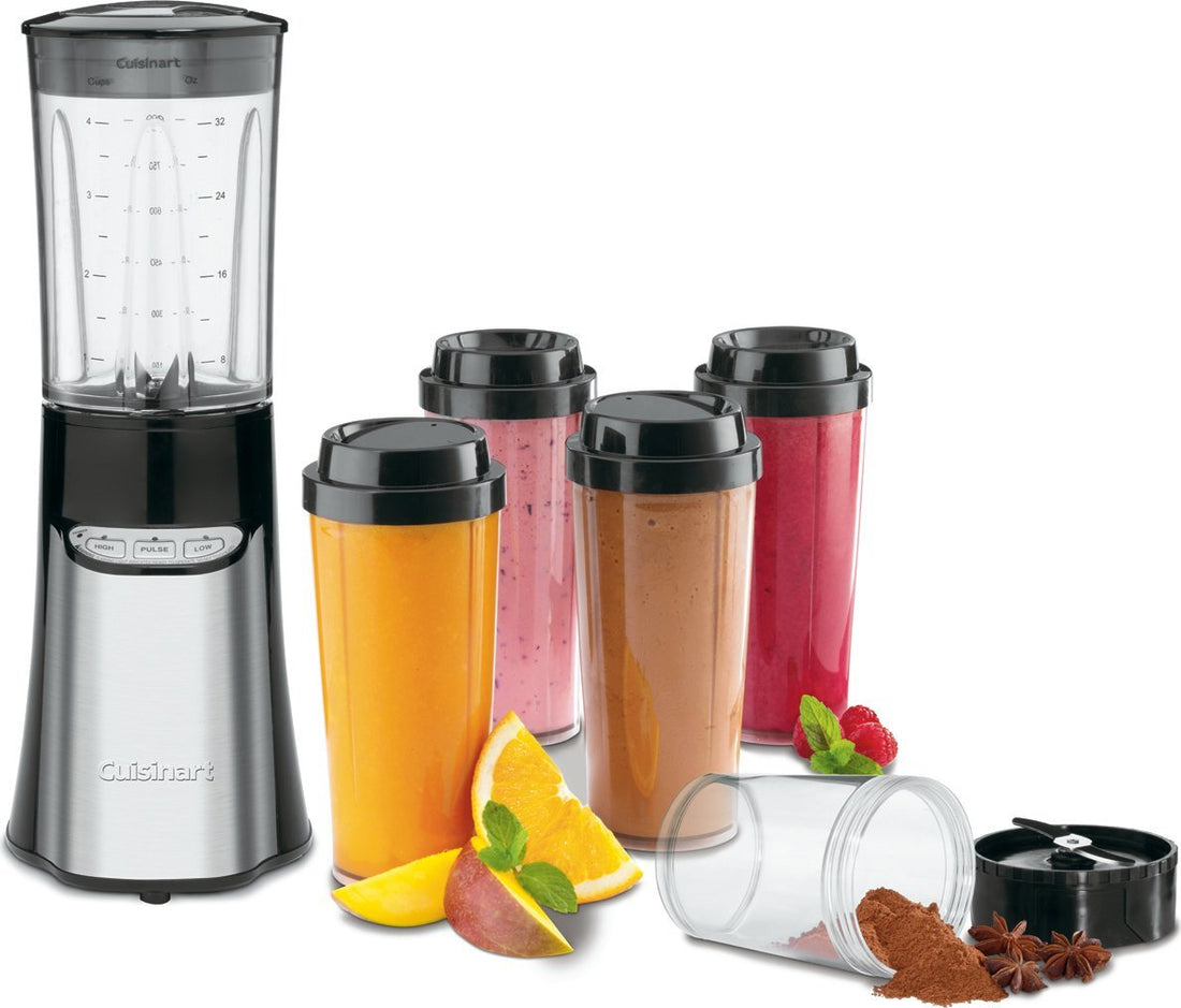 Cuisinart - 15 PC Compact Portable Blending/Chopping System - CPB-300C