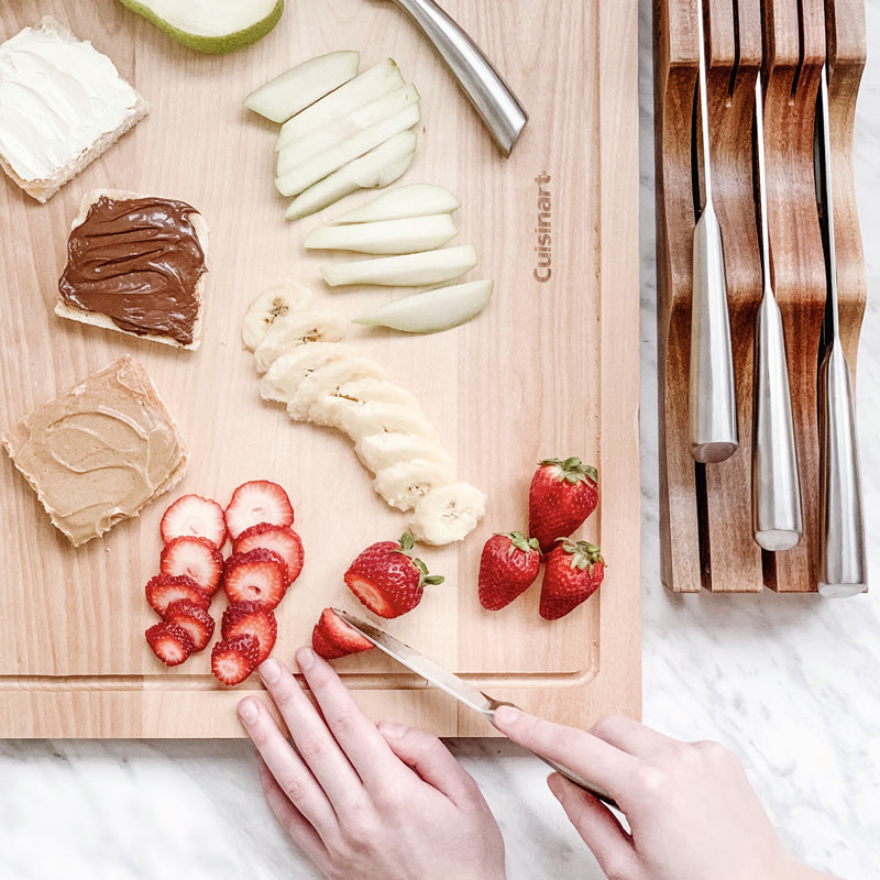 Cuisinart - 15" x 8" Canadian Maple Wood Cutting Board - CBCM-158MC