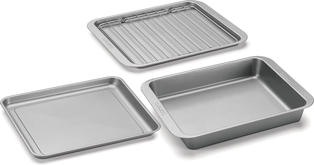 Cuisinart - 3 PC Non-Stick Toaster Oven Bakeware Set - AMB-TOB3PKC