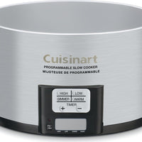 Cuisinart - 3.3 L Programmable Slow Cooker (3.5 QT) - PSC-350C
