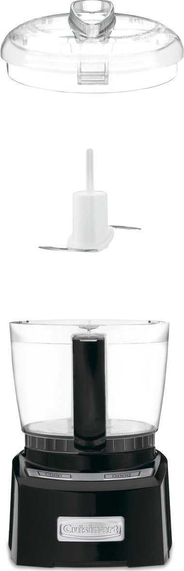 Cuisinart - 4-Cup (1 L) Black Chopper/Grinder - CH-4BKC