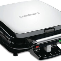 Cuisinart - 4-Slice Belgian Waffle Maker - WAF-150EC