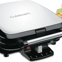 Cuisinart - 4-Slice Belgian Waffle Maker - WAF-150EC