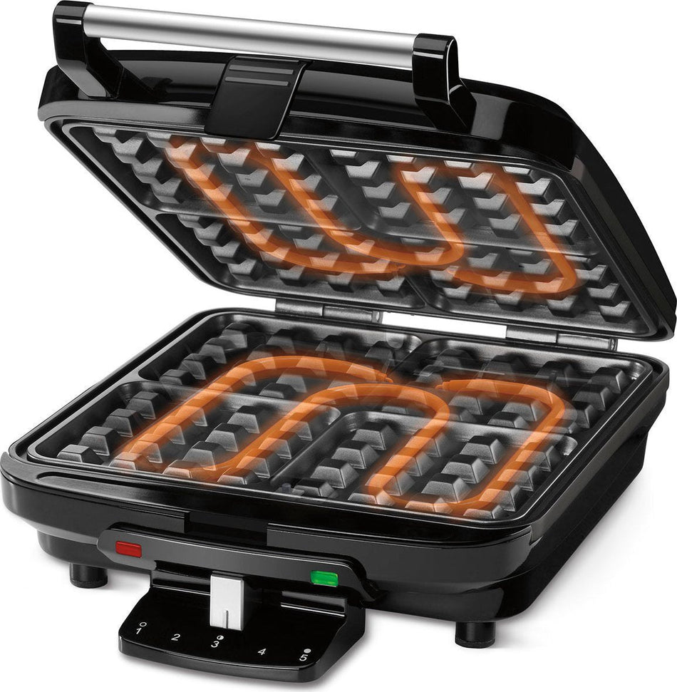 Cuisinart - 4-Slice Belgian Waffle Maker - WAF-150EC
