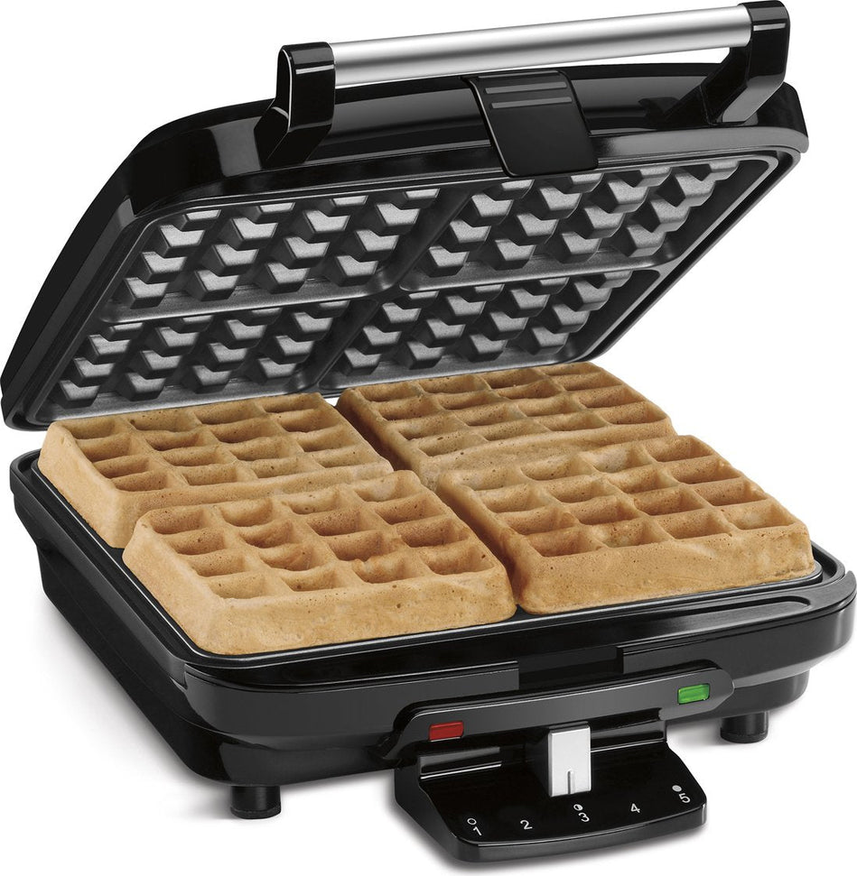 Cuisinart - 4-Slice Belgian Waffle Maker - WAF-150EC