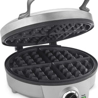 Cuisinart - 4-Slice Belgian Waffle Maker - WAF-200C