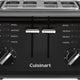 Cuisinart - 4-Slice Black Compact Toaster - CPT-142BKC