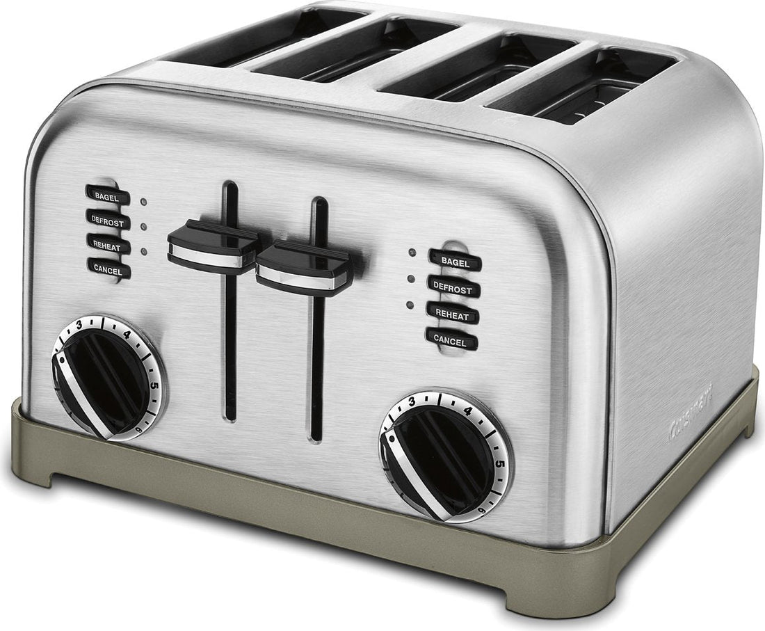 Cuisinart - 4-Slice Metal Classic Toaster - CPT-180C
