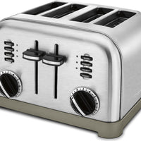Cuisinart - 4-Slice Metal Classic Toaster - CPT-180C