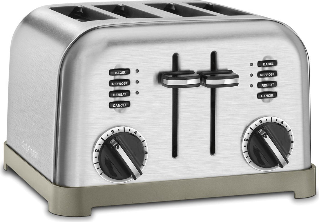 Cuisinart - 4-Slice Metal Classic Toaster - CPT-180C