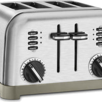 Cuisinart - 4-Slice Metal Classic Toaster - CPT-180C