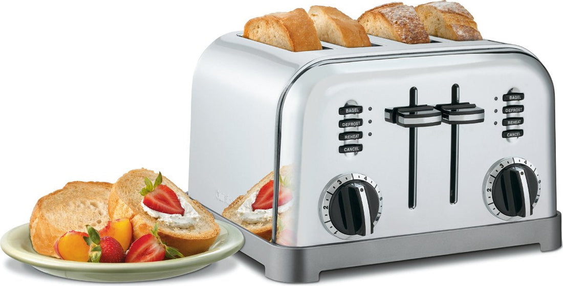 Cuisinart - 4-Slice Metal Classic Toaster - CPT-180C