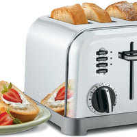 Cuisinart - 4-Slice Metal Classic Toaster - CPT-180C