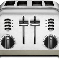 Cuisinart - 4-Slice Metal Classic Toaster - CPT-180C