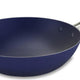 Cuisinart - 5.7 L Blue Open Stir Fry Wok With Helper Handle (5 QT) - CIL26-32HBBC