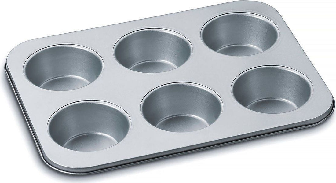 Cuisinart - 6-Cup Jumbo Muffin Pan Silver - AMB-6JMPC - DISCONTINUED