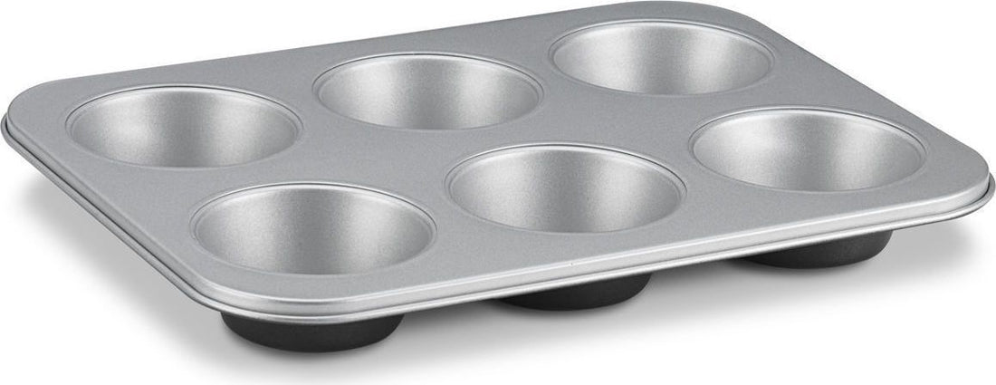 Cuisinart - 6-Cup Jumbo Muffin Pan Silver - AMB-6JMPC - DISCONTINUED