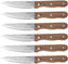 Cuisinart - 6 PC Triple Rivet Walnut Steak Knife Set - C55W-S6STKC