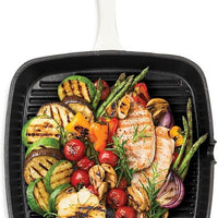 Cuisinart - 9.25" Square Grill Pan Pearl White - CI30-23HPWHC - DISCONTINUED