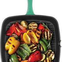 Cuisinart - 9.25" Square Grill Pan Sea Green - CI30-23HSGNC