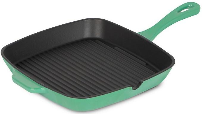 Cuisinart - 9.25" Square Grill Pan Sea Green - CI30-23HSGNC