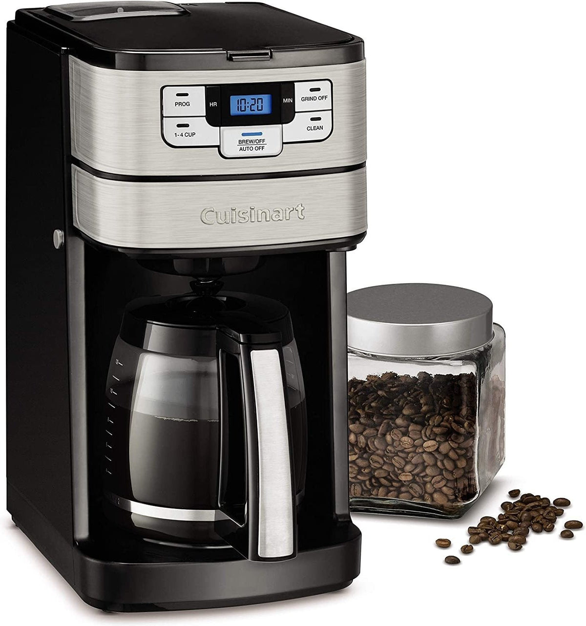 Cuisinart - Automatic Grind & Brew 12-Cup Coffeemaker - DGB-400C
