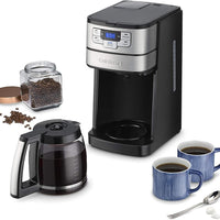 Cuisinart - Automatic Grind & Brew 12-Cup Coffeemaker - DGB-400C