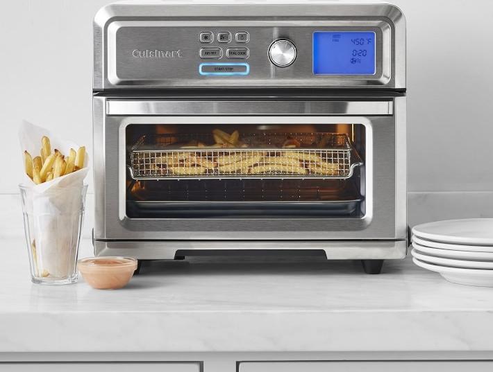 Cuisinart - Digital Airfryer Toaster Oven - TOA-65C
