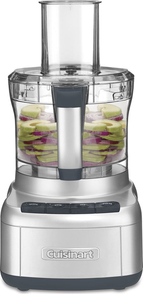 Cuisinart - Elemental 8-Cup Food Processor Brushed Stainless - FP-8SVEC