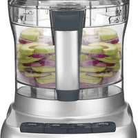 Cuisinart - Elemental 8-Cup Food Processor Brushed Stainless - FP-8SVEC