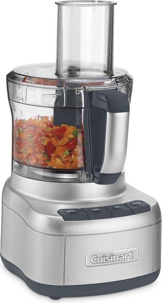 Cuisinart - Elemental 8-Cup Food Processor Brushed Stainless - FP-8SVEC