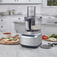 Cuisinart - Elemental 8-Cup Food Processor Brushed Stainless - FP-8SVEC