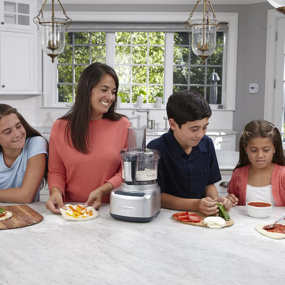 Cuisinart - Elemental 8-Cup Food Processor Brushed Stainless - FP-8SVEC