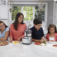 Cuisinart - Elemental 8-Cup Food Processor Brushed Stainless - FP-8SVEC